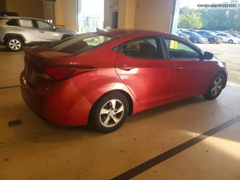 KMHDH4AE9FU329241 — 2015 Hyundai Elantra, фото 3 с аукциона Copart 20.10.2026, Мелкие вмятины и царапины