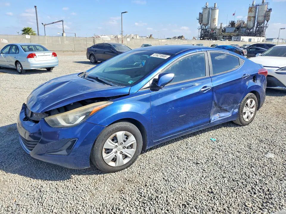 2016 Hyundai Elantra VIN 5NPDH4AE1GH703504 фото 1