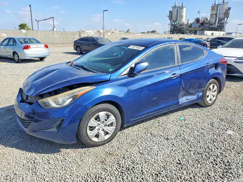 5NPDH4AE1GH703504 — 2016 Hyundai Elantra, Передняя часть (Front End), фото до ремонта