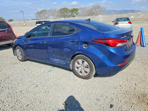2016 Hyundai Elantra VIN 5NPDH4AE1GH703504 фото 2