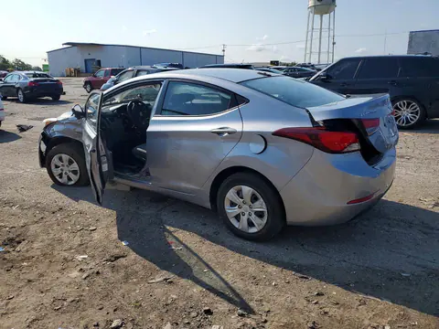 2016 HYUNDAI ELANTRA VIN 5NPDH4AE3GH752123 фото 2