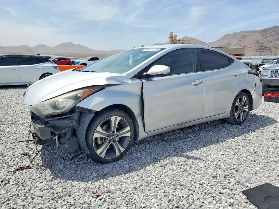 KMHDH4AHXGU552187 Hyundai Elantra 2016 — повреждение Передняя часть, фото до ремонта