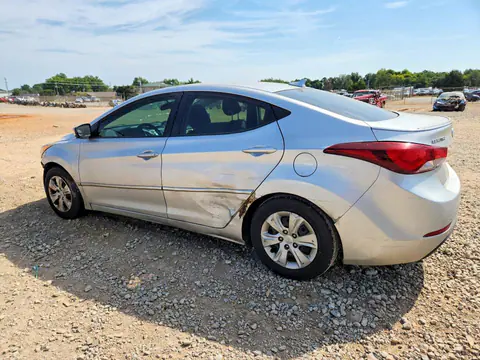 2016 HYUNDAI ELANTRA VIN 5NPDH4AE6GH689504 фото 2