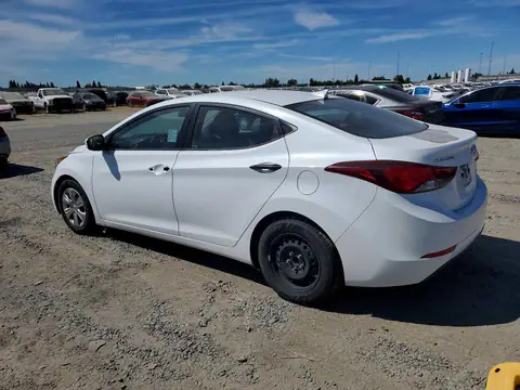 5NPDH4AE7GH745319 — 2016 Hyundai Elantra, фото 2 с аукциона Copart 29.09.2026, Вандализм