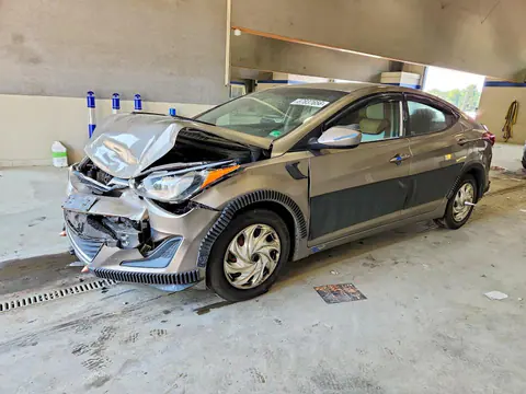 5NPDH4AE5GH691325 — 2016 Hyundai Elantra, Передняя часть (Front End), фото до ремонта