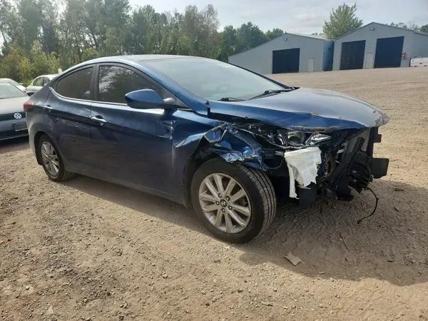 KMHDH4AE4GU514301 — 2016 Hyundai Elantra, фото 4 с аукциона Copart 29.09.2026, Передняя часть