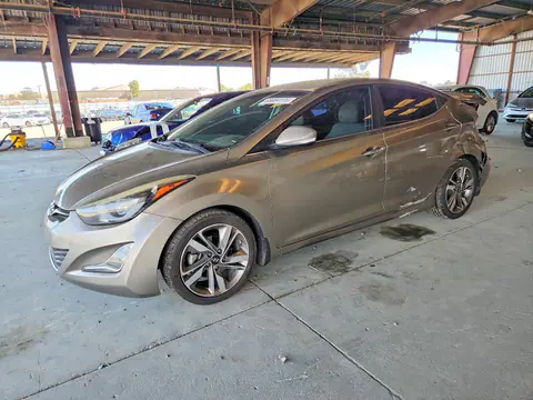 5NPDH4AE2GH796453 — 2016 Hyundai Elantra, Задняя часть (Rear End), фото до ремонта