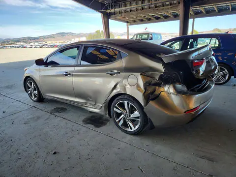 2016 Hyundai Elantra VIN 5NPDH4AE2GH796453 фото 2