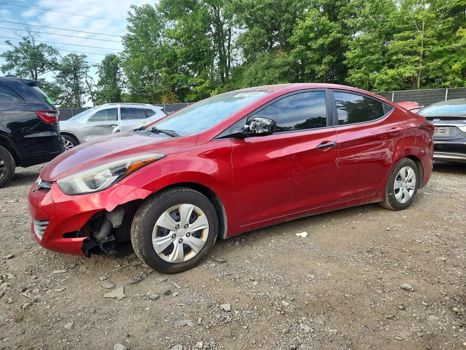 2016 HYUNDAI ELANTRA VIN 5NPDH4AE2GH782729 фото 1