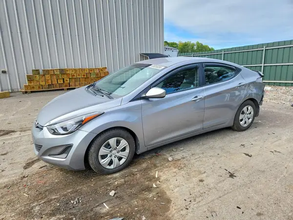 5NPDH4AE1GH740522 — 2016 Hyundai Elantra, Задняя часть (Rear End), фото до ремонта
