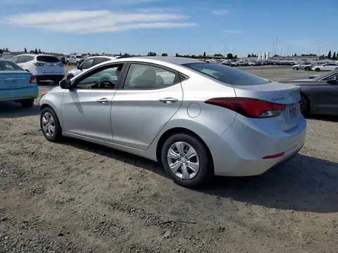 5NPDH4AE4GH663659 — 2016 Hyundai Elantra, фото 2 с аукциона Copart 13.10.2026, Вандализм