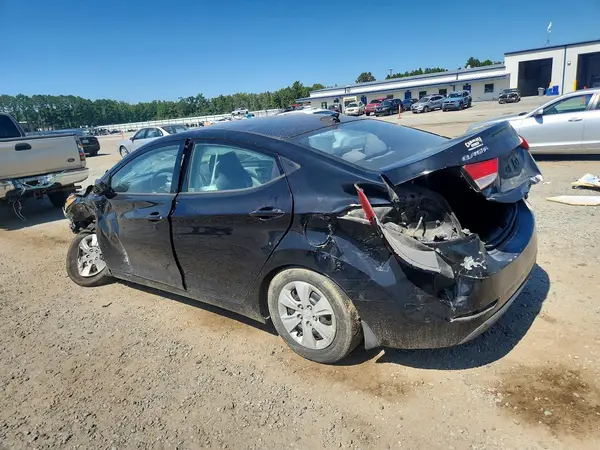KMHDH4AE9GU583694 — 2016 Hyundai Elantra, фото 2 с аукциона Copart, Передняя часть