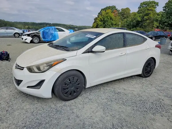5NPDH4AE5GH774530 — 2016 Hyundai Elantra, Передняя часть (Front End), фото до ремонта