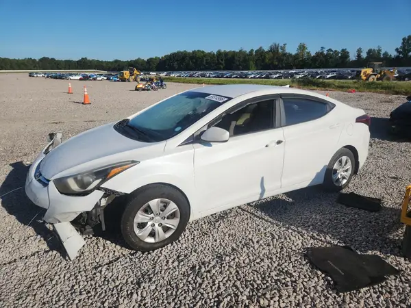 5NPDH4AE6GH711209 — 2016 Hyundai Elantra, Передняя часть (Front End), фото до ремонта