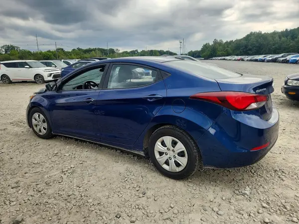 2016 HYUNDAI ELANTRA VIN 5NPDH4AEXGH785331 фото 2