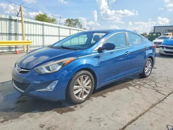 KMHDH4AE1GU607051 — 2016 Hyundai Elantra, Задняя часть (Rear End), фото до ремонта