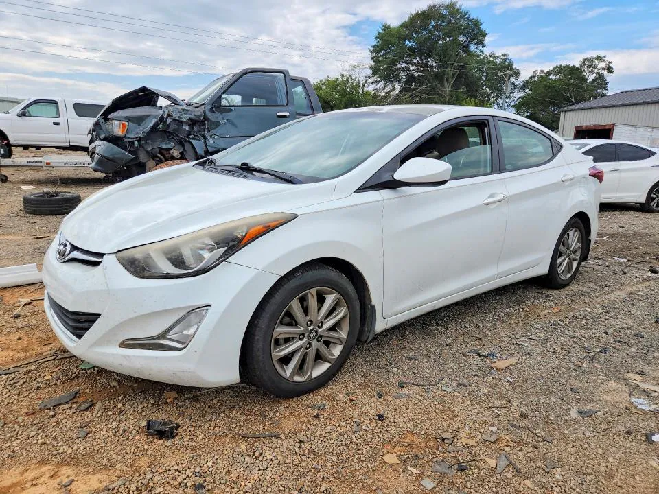 2016 HYUNDAI ELANTRA VIN 5NPDH4AE1GH673517 фото 1