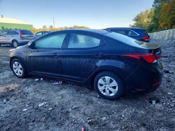 5NPDH4AEXGH744956 — 2016 Hyundai Elantra, фото 2 с аукциона Copart, Передняя часть