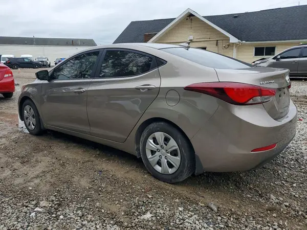 5NPDH4AE6GH670600 — 2016 Hyundai Elantra, фото 2 с аукциона Copart 30.09.2026, Механические повреждения