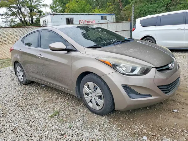 5NPDH4AE6GH670600 — 2016 Hyundai Elantra, фото 4 с аукциона Copart 30.09.2026, Механические повреждения