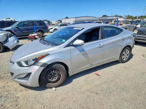 5NPDH4AE6GH706303 — 2016 Hyundai Elantra, Задняя часть (Rear End), фото до ремонта