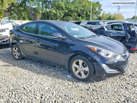 2016 Hyundai Elantra Value Edition VIN KMHDH4AE8GU576087 фото 4