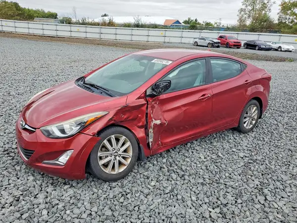 5NPDH4AE5GH683290 Hyundai Elantra 2016 — повреждение Боковая часть, фото до ремонта