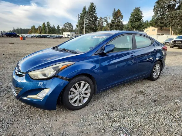 KMHDH4AE4GU518056 — 2016 Hyundai Elantra, Вандализм (Vandalism), фото до ремонта