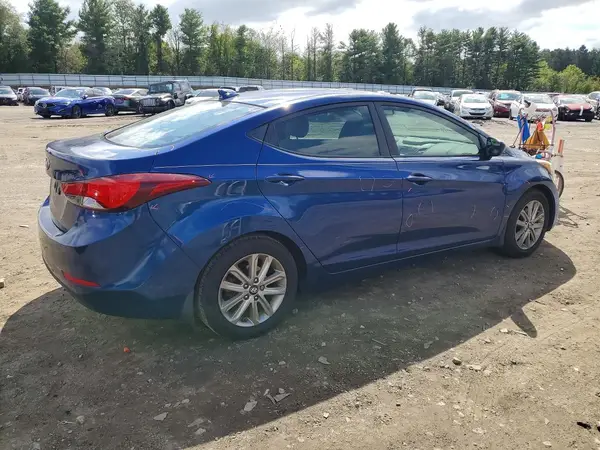 5NPDH4AEXGH783207 — 2016 Hyundai Elantra, фото 3 с аукциона Copart, Вандализм