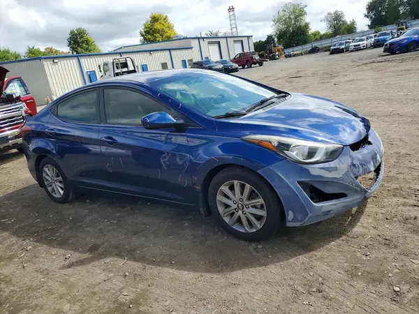 5NPDH4AEXGH783207 — 2016 Hyundai Elantra, фото 4 с аукциона Copart, Вандализм