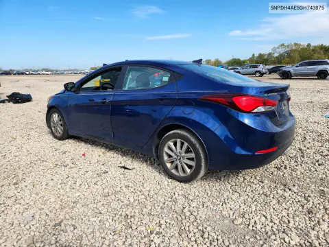 2016 Hyundai Elantra Se VIN 5NPDH4AE5GH743875 фото 2