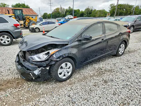 5NPDH4AE2GH719730 — 2016 Hyundai Elantra, Передняя часть (Front End), фото до ремонта