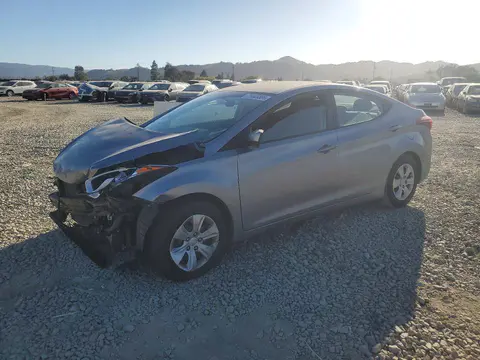 5NPDH4AE9GH715948 — 2016 Hyundai Elantra, Передняя часть (Front End), фото до ремонта