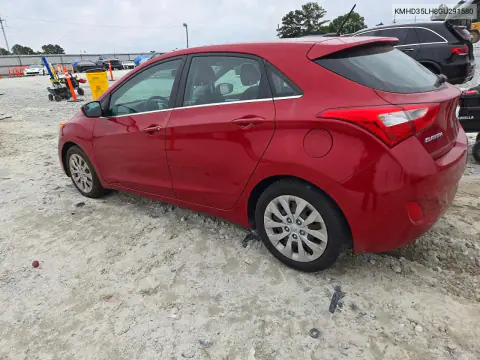 2016 Hyundai Elantra Gt Base VIN KMHD35LH8GU291580 фото 2