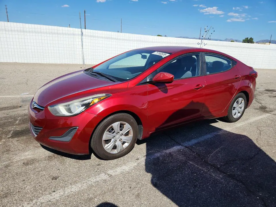 2016 Hyundai Elantra VIN 5NPDH4AE6GH699773 фото 1