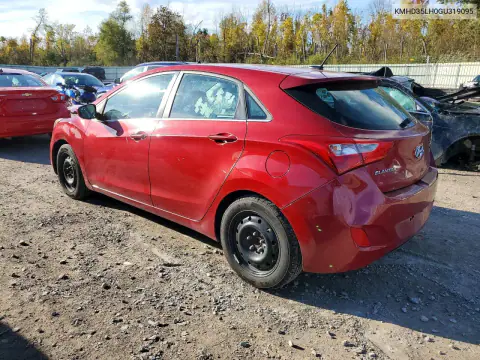 2016 Hyundai Elantra Gt Base VIN KMHD35LH0GU319095 фото 2