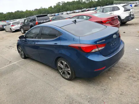 2016 Hyundai Elantra Se VIN KMHDH4AE8GU650270 фото 2