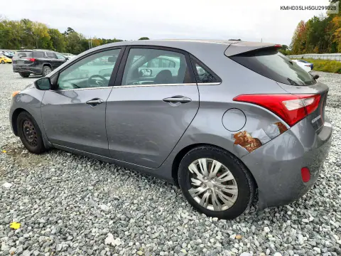 2016 Hyundai Elantra Gt Base VIN KMHD35LH5GU299328 фото 2