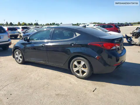 2016 Hyundai Elantra Value Edition VIN 5NPDH4AE5GH734156 фото 2