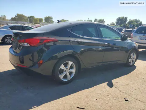 2016 Hyundai Elantra Value Edition VIN 5NPDH4AE5GH734156 фото 3