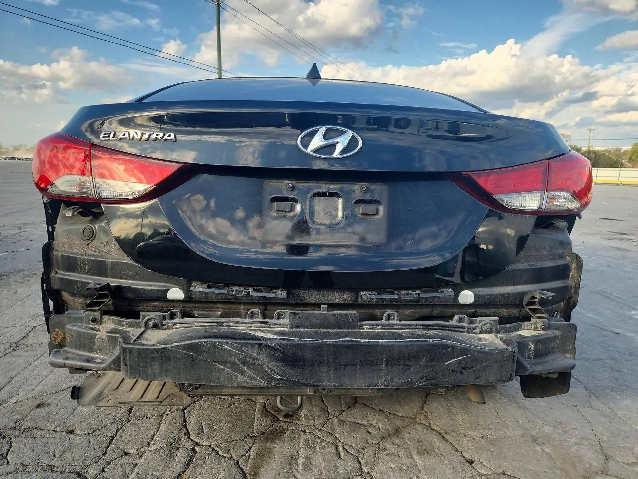 5NPDH4AE3GH718585 — 2016 Hyundai Elantra, фото 6 с аукциона Copart, Задняя часть