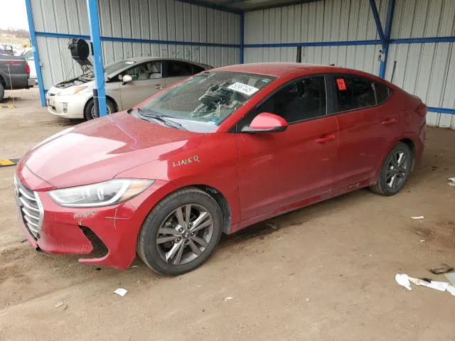 2017 HYUNDAI ELANTRA VIN KMHD84LFXHU061437 фото 1