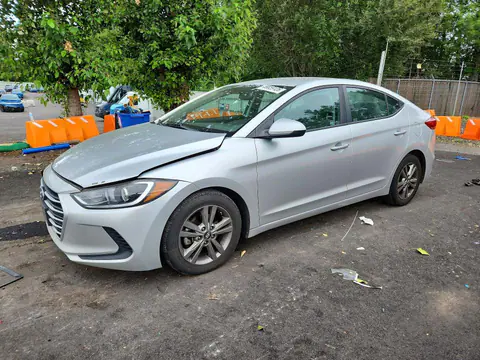 5NPD84LF2HH180288 — 2017 Hyundai Elantra, Передняя часть, фото до ремонта