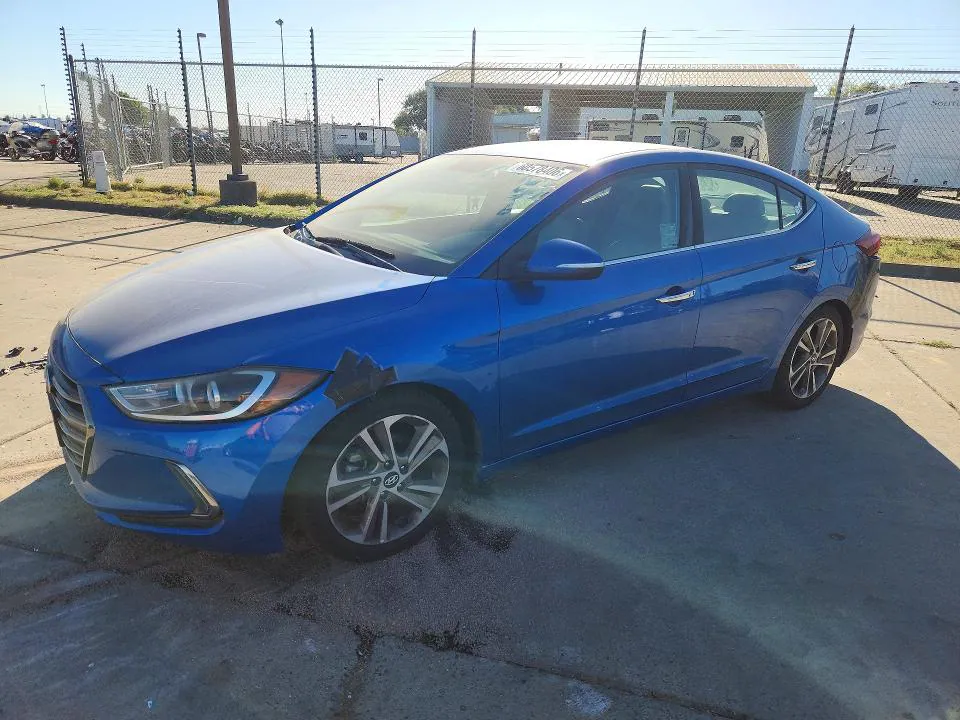 2017 Hyundai Elantra VIN 5NPD84LF7HH016843 фото 1