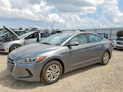KMHD74LF5HU119988 — 2017 Hyundai Elantra, Град (Hail), фото до ремонта