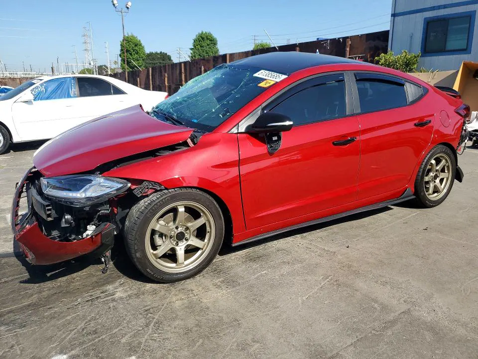 2017 Hyundai Elantra VIN KMHD84LF4HU262900 фото 1