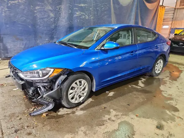 5NPD74LF9HH163815 — 2017 Hyundai Elantra, Вандализм (Vandalism), фото до ремонта