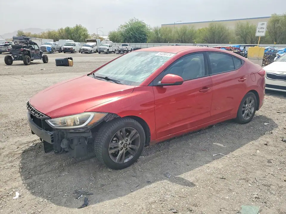 5NPD84LF1HH197678 Hyundai Elantra 2017 — повреждение Передняя часть, фото до ремонта