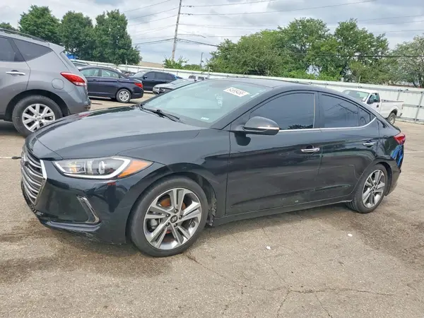KMHD84LF4HU266977 — 2017 Hyundai Elantra, Подтопление (Water/Flood), фото до ремонта