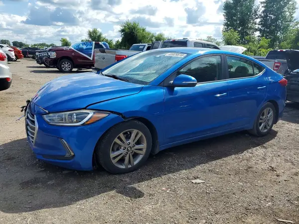 KMHD84LFXHU289647 — 2017 Hyundai Elantra, Передняя часть (Front End), фото до ремонта